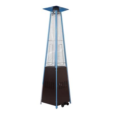 China Outdoor Modern Yard Heater Moon Iron Jet Natural Gas Liquefied Gas Pyramid Heater for sale