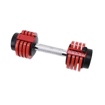 China Universal Moon Household Fitness Device 12.5LB5.5KG For Chest Muscle Arm Muscle Strength Training Adjustable Dumbbells for sale