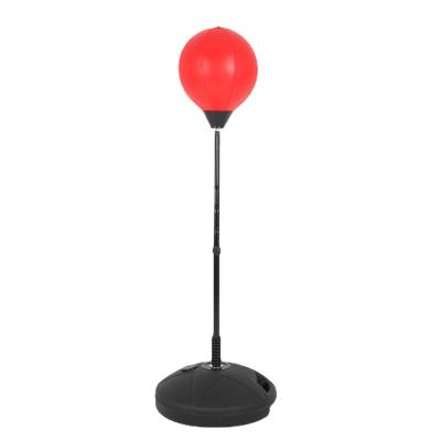 China Iron Indoor Adjustable Spring Sphere PVC Trainning Moon Ball Rush Ball Height Vertical Boxing Rubber Unique Boxing Sports for sale