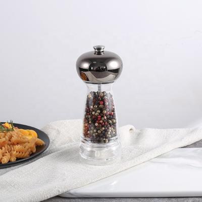 China Viable Grinders Refillable Salt and Pepper Salt and Pepper Mill Grinder Ceramic Spice Grinding Mill for sale