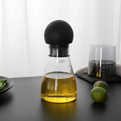 China Eco-friendly Kitchen Accessories Premium High Quality Olive Oil Dispenser Bottle With 300ml Glass Jar for sale