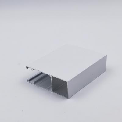 China Guide Rail Bottom Aluminium Roller Shutter Profiles White Color for sale