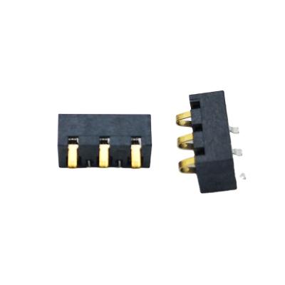 China OEM 3Pin 3mm Spring Battery Connector Launch Phone Battery Connector For Device Music Player Because-0350-38 Handheld Connector for sale