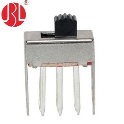 China DC 30V 0.3A SS-22F20 DPDT Vertical Slide Contact Schiebeschalter 6 PIN Switches One Slide Interruptores de Actuador Deslizante for sale