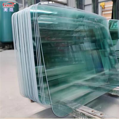 China Tempered HD Flat Reflective Slabs Glass Rack for Solid Insulated Bathroom Wall Panel for sale