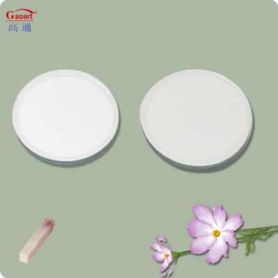 China Home Decor Full Length Round 80Cm Wall Adhesive Tray Two-Way Frameless Bathroom Mirror for sale