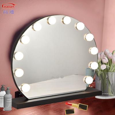 China Vanity Makeup Led House Decor Hollywood With Lighting Mirror Full Body Hair Salon Light for sale