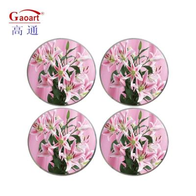 China Popular Design Tempered Glass Cutting Board for Kitchen and Wine Glass Coaster Blank for sale