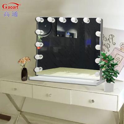 China Customizable Large LED Hollywood Mirror for Full Body Makeup and Hair Salon Styling for sale