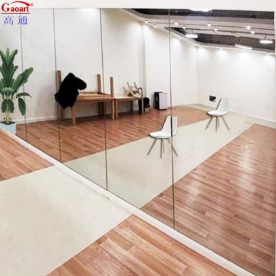 China Modern Hair Salon Decorative Mirror with Custom Design Clear Color and 6mm Thickness for sale