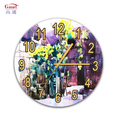 China Large Wall Clock for Modern Style Home Decor in Living Room Morden Style Timepiece for sale