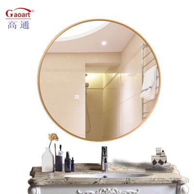 China Large Decorative Bedroom Decoration Wall Mirror Round for Every Day in Salon Toilet for sale