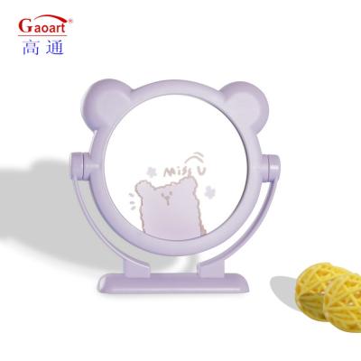 China Fashion Wall Espejo Little Makeup House Decor Travel Cosmetic Small Home Floor Portable Table Mirror for sale