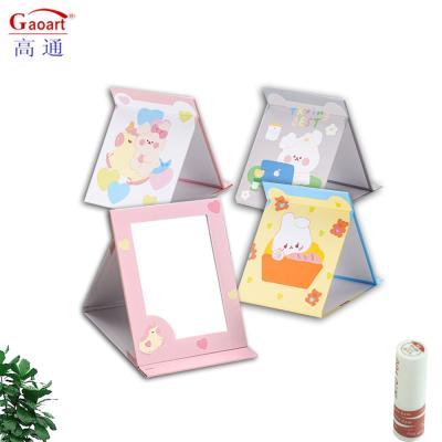 China Adjustable Makeup Mirror for Your Business 10X Magnification 180° Rotation for sale