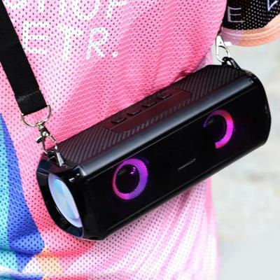 China New Design AirPlay Cloth Blue Tooth Sport Portable Speaker 10W Outdoor Wireless Blue Tooth Speaker for sale