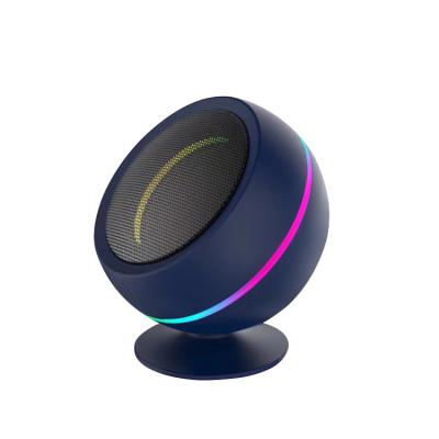 China 2021 Hottest Mini Portable Wireless Fashion Speakers Tooth Speakers Mini Smart Music Table Blue Phone Function for sale