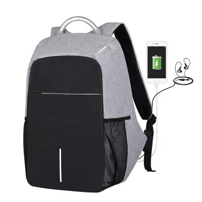 China With USB OEM Custom Fashion Anti Theft Water Proof Laptop Backpack With USB Charging for sale