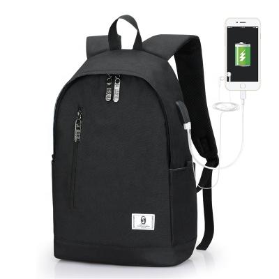 China With USB Sport Stylish Compact Backpack Teenager Schoolbag With Jack For Men USB Charging for sale