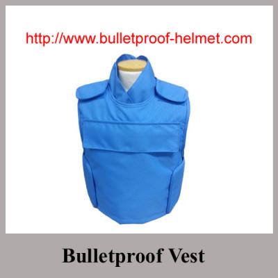 China UN Blue NIJ IIIA Bulletproof Vest Body Armour for sale