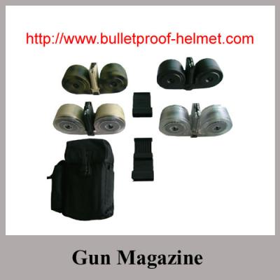 China Steel AK47 30RD 40RD DRUM Magazine M16 100RD Drum Glock Magazine for sale