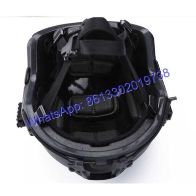 China FAST Bulletproof Helmet with 4-point Adjustable Chinstrap NIJ IIIA Protection Level M/L for sale