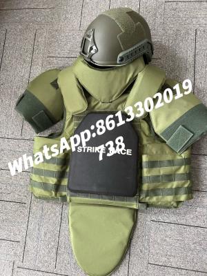 China Adjustable And Padded Shoulder Straps Full Protection Ballistic Jacket S/M/L/XL/XXL for sale