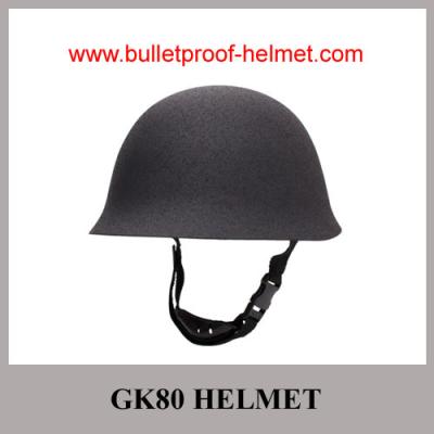 China Wholesale Cheap China Army Grey light-weight Steel Police GK80 Bulletproof Helmet for sale