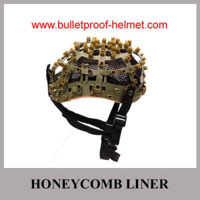 China Wholesale Cheap China Military Tan Color  Honeycomb  Police Ballistic Helmet System for sale