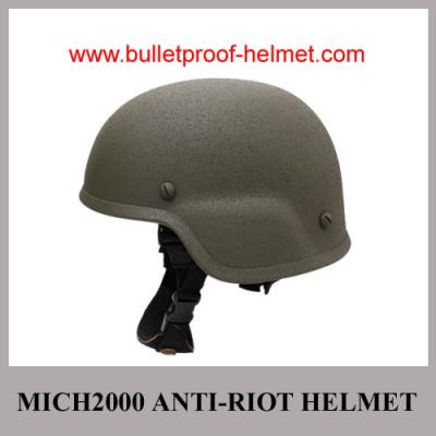 China Wholesale Cheap China Army Grey Military Police MICH2000 Anti Riot Helmet for sale