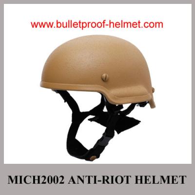 China Wholesale Cheap China Army Desert Color Military Police MICH2002 Anti Riot Helmet for sale