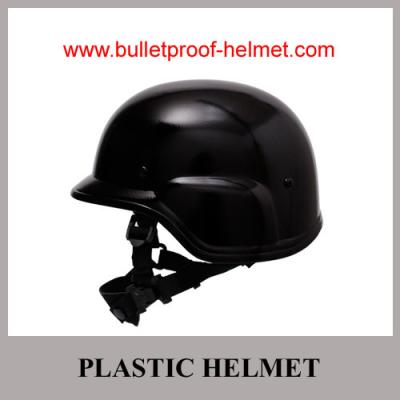 China Wholesale Cheap China Army Black Military Police Plastic Anti Riot Helmet for sale