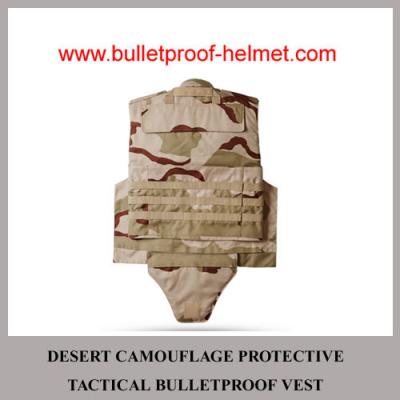 China Wholesale Cheap China NIJ Army Desert Camo Protective Tactical Bulletproof Vest for sale