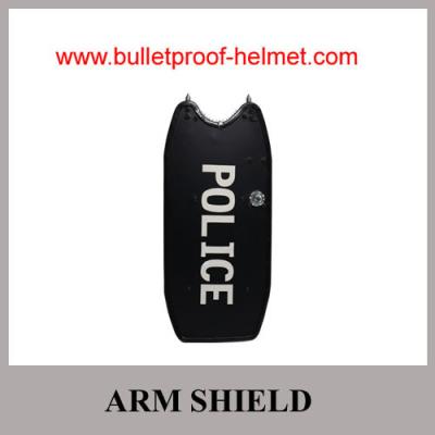 China Wholesale  Cheap China Army Police Black Tactical Steel Anti-Riot Steel Shield for sale