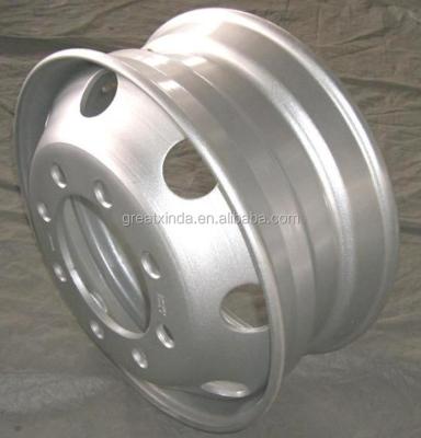 China Steel Truck 17.5X6.75 Steel Wheels And Rims With Tubeless Made In China for sale