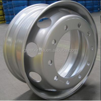 China Steel Truck Wheel Rims 8.25X22.5 with ISO DOT Ts16949 and TUV Certificates, Nice Painting and Strong Welding Part for sale