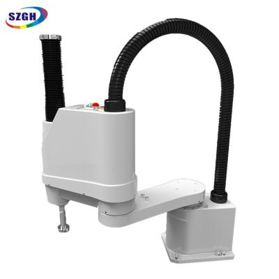 China Building Material Shops Scara Mini Robot Arm 4 Axis Payload 3kg Payload Hot Selling Industrial Robot Arm Mini For Handling Palletizing Robot for sale