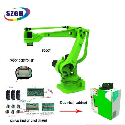 China Building Material Stores Robot Packing Line Palletizer Stacking Handling Runaway Robot Arm Liquid Handling Robots for sale