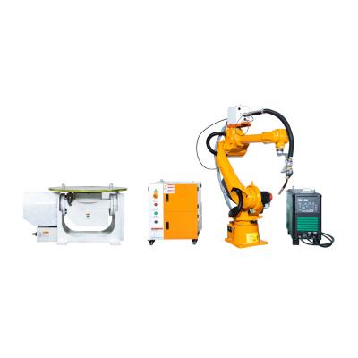 China Building Material Shop China Professional Industrial 6 Axis Gantry Welding Robot Arm With AGV Price For Welding for sale