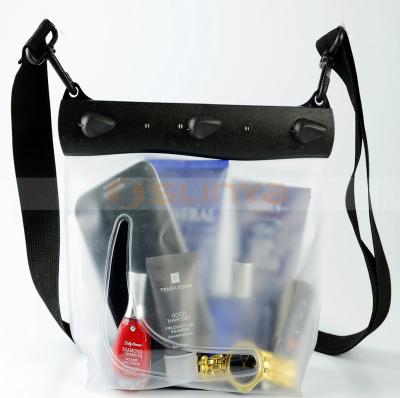 China Waterproof Triple Button Locked Multifunctional Large Space Sealed High Neck Waterproof Bag for sale