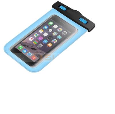 China Waterproof Bag Two Button Locked Snowproof Dustproof Universal Waterproof Phone Pouch For iPhone for sale