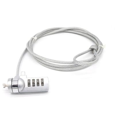 China Portable Notebook Lock with Password Lock Laptop Combination Cable Chain for Sony Dell HP Apple PC for sale