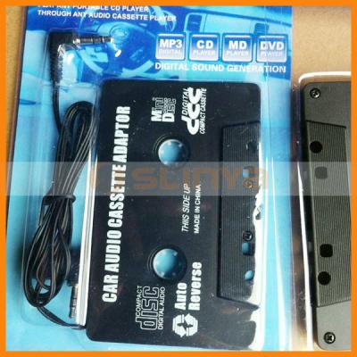 China Disk for attaching tape to the AUX converter. digital signal car cassette adapter earphone output for sale