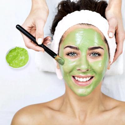 China Moisturizer Matcha Green Tea Facial Massage Detox Mud Mask with Aloe Vera, Deep Cleansing, Moisturizing, Detoxing, Healing Volcanic Clay Facial Mask for sale