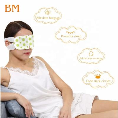 China Disposable Warm Anti-Puffiness Eye Steamer Mask For Eye Fatigue Relieve Sleep Steamer Herbal Heating Eye Mask Custom Made for sale