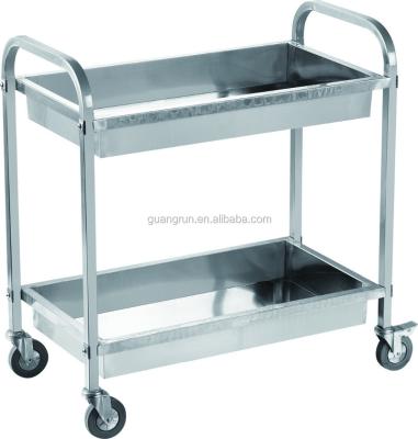 China GR-710 Mobile Stainless Steel Trolley Round Or Square for sale