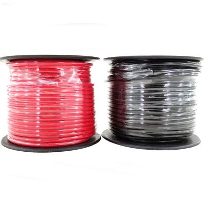 China Electrical Products 3meter For One Coil 8awg Soft Silicone Wire Black And Red for sale