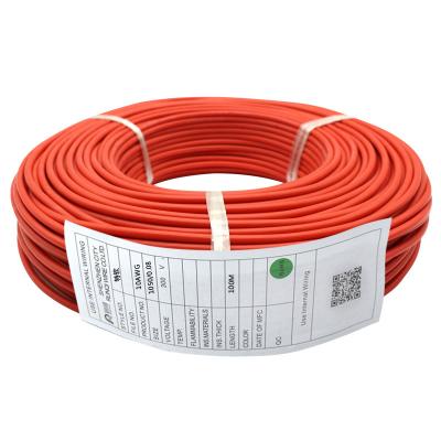 China Overhead 200C High Temperature Silicone 10AWG Red Black Flexible Soft Wire for sale