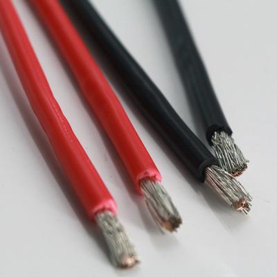 China 12AWG Appliances Silicone Wire Stranded Copper Silver Coated Connection Wire for sale