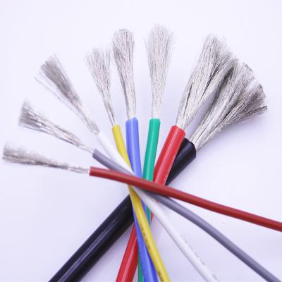 China A.W.G. Electrical Wire hot sale overhead 24 and silicone insulated flexible cable manufacturer for sale