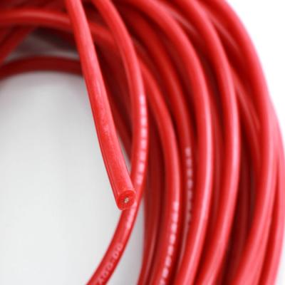 China Manufacturer Supply AGG 0.75mm2/25kv Heating Silicone Rubber Insulated High Voltage High Temperature Tinned Copper Wire for sale